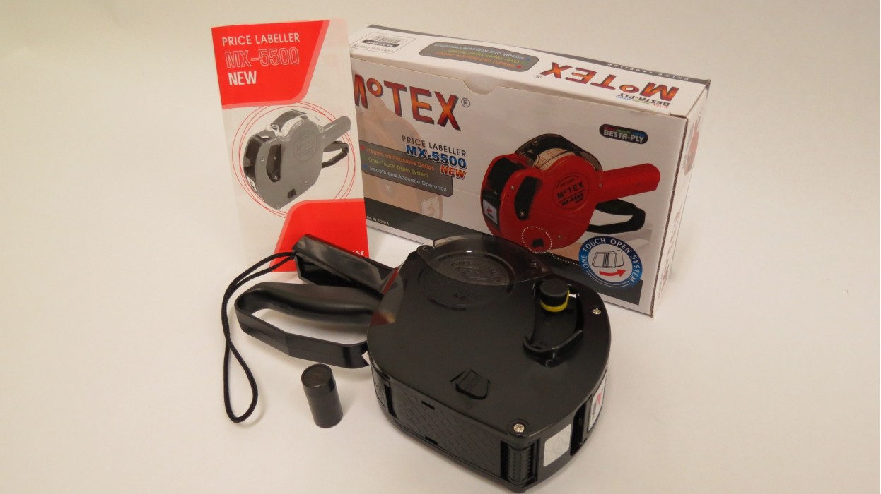 Этикет-пистолет MOTEX MX-5500 NEW купить по выгодной цене оптом и в розницу Этикет-пистолет MOTEX MX-5500 NEW фото